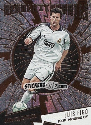 Sticker Luis Figo - Revolution Soccer 2017 n. 13r - Panini