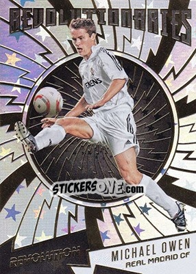 Sticker Michael Owen - Revolution Soccer 2017 n. 17r - Panini