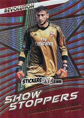 Sticker Gianluigi Donnarumma - Revolution Soccer 2017 n. 2sh - Panini