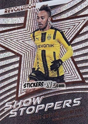 Sticker Pierre-Emerick Aubameyang - Revolution Soccer 2017 n. 3sh - Panini