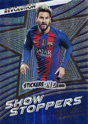 Sticker Lionel Messi - Revolution Soccer 2017 n. 13sh - Panini
