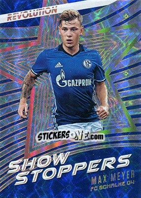 Sticker Max Meyer - Revolution Soccer 2017 n. 14sh - Panini