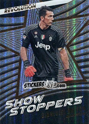 Sticker Gianluigi Buffon - Revolution Soccer 2017 n. 15sh - Panini