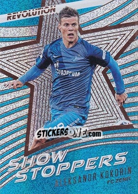 Sticker Aleksandr Kokorin - Revolution Soccer 2017 n. 17sh - Panini