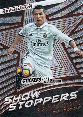 Sticker Cristiano Ronaldo - Revolution Soccer 2017 n. 18sh - Panini