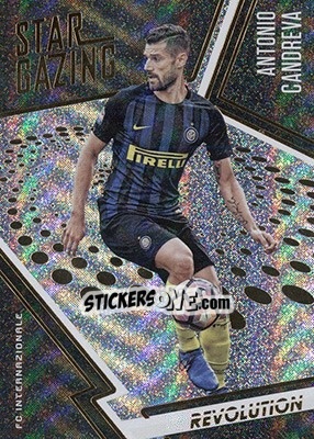 Sticker Antonio Candreva - Revolution Soccer 2017 n. 1sg - Panini