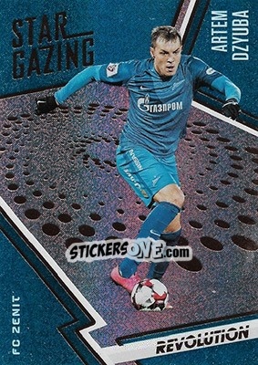 Sticker Artem Dzyuba - Revolution Soccer 2017 n. 2sg - Panini