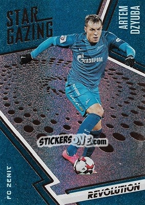 Sticker Artem Dzyuba - Revolution Soccer 2017 - Panini