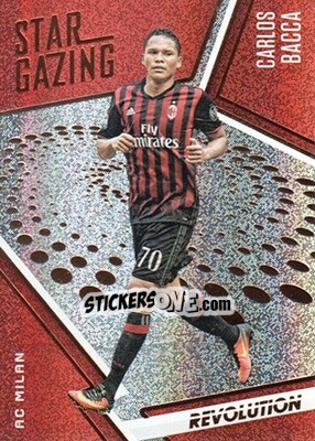 Sticker Carlos Bacca - Revolution Soccer 2017 n. 5sg - Panini