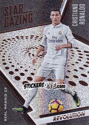 Sticker Cristiano Ronaldo - Revolution Soccer 2017 n. 7sg - Panini