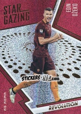 Sticker Edin Dzeko - Revolution Soccer 2017 n. 10sg - Panini