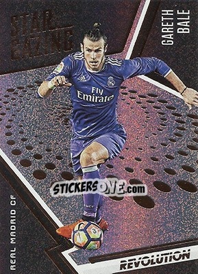 Sticker Gareth Bale - Revolution Soccer 2017 n. 11sg - Panini