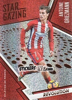 Sticker Antoine Griezmann - Revolution Soccer 2017 n. 14sg - Panini