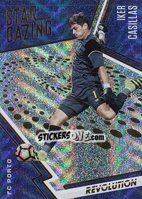 Sticker Iker Casillas - Revolution Soccer 2017 n. 18sg - Panini