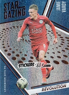 Sticker Jamie Vardy - Revolution Soccer 2017 n. 19sg - Panini