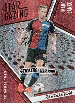 Sticker Marc Janko - Revolution Soccer 2017 n. 22sg - Panini