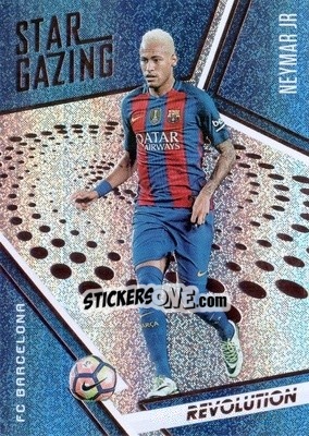 Sticker Neymar Jr - Revolution Soccer 2017 n. 25sg - Panini