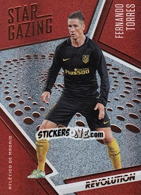 Sticker Fernando Torres - Revolution Soccer 2017 n. 30sg - Panini