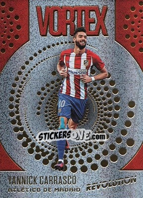 Sticker Yannick Carrasco - Revolution Soccer 2017 n. 4v - Panini