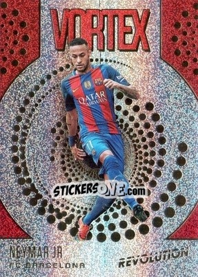 Sticker Neymar Jr - Revolution Soccer 2017 n. 24v - Panini