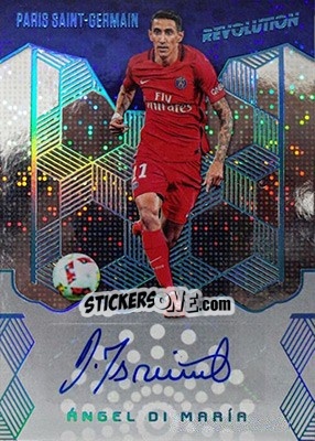 Sticker Angel Di Maria - Revolution Soccer 2017 n. 2AU - Panini