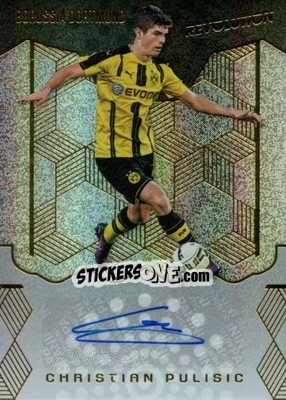 Sticker Christian Pulisic - Revolution Soccer 2017 n. 5AU - Panini