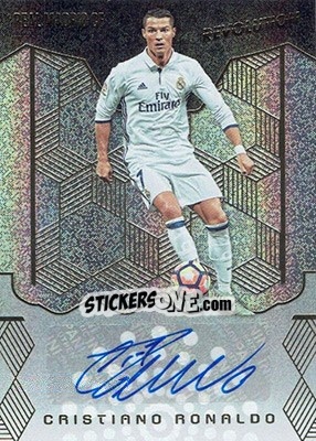 Sticker Cristiano Ronaldo - Revolution Soccer 2017 n. 6AU - Panini
