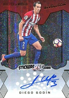 Sticker Diego Godin - Revolution Soccer 2017 - Panini