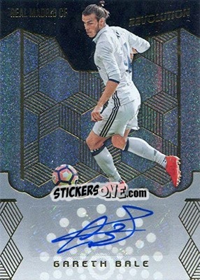 Sticker Gareth Bale - Revolution Soccer 2017 n. 14AU - Panini