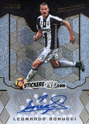 Sticker Leonardo Bonucci - Revolution Soccer 2017 n. 19AU - Panini
