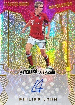 Sticker Philipp Lahm - Revolution Soccer 2017 n. 26AU - Panini