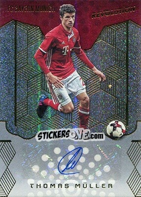 Sticker Thomas Muller - Revolution Soccer 2017 n. 33AU - Panini