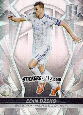 Sticker Edin Dzeko - Spectra Soccer 2016 n. 4 - Panini