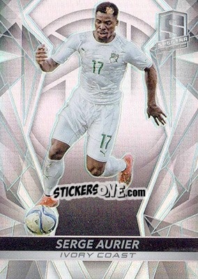 Figurina Serge Aurier - Spectra Soccer 2016 - Panini