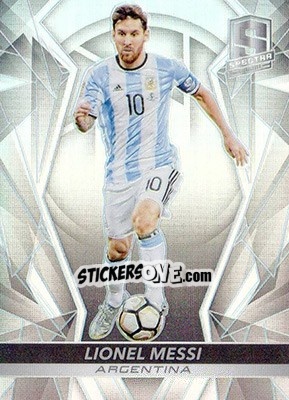 Sticker Lionel Messi - Spectra Soccer 2016 n. 10 - Panini