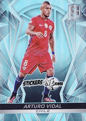 Sticker Arturo Vidal - Spectra Soccer 2016 n. 15 - Panini