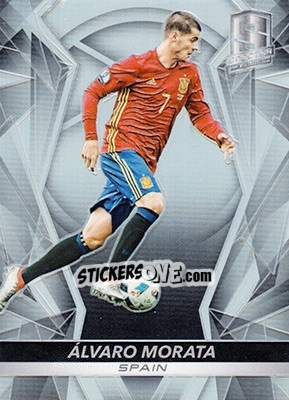 Sticker Alvaro Morata - Spectra Soccer 2016 n. 23 - Panini