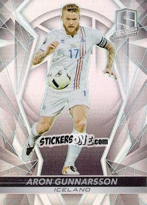 Sticker Aron Gunnarsson - Spectra Soccer 2016 - Panini