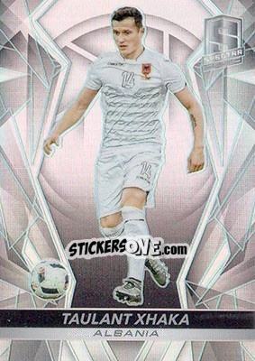 Sticker Taulant Xhaka - Spectra Soccer 2016 n. 34 - Panini