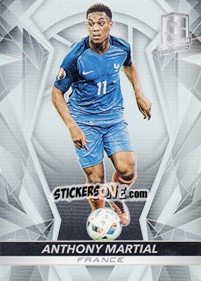 Sticker Anthony Martial - Spectra Soccer 2016 n. 58 - Panini