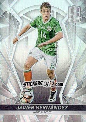 Sticker Javier Hernandez - Spectra Soccer 2016 - Panini