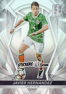 Sticker Javier Hernandez - Spectra Soccer 2016 n. 66 - Panini