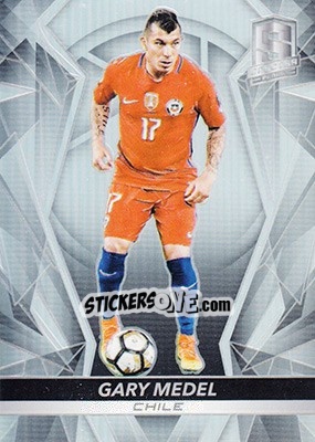 Sticker Gary Medel - Spectra Soccer 2016 - Panini