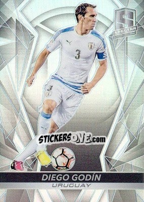 Sticker Diego Godin - Spectra Soccer 2016 - Panini