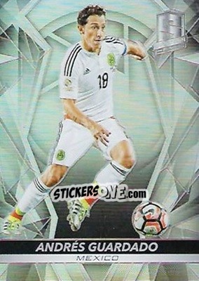 Sticker Andres Guardado - Spectra Soccer 2016 - Panini