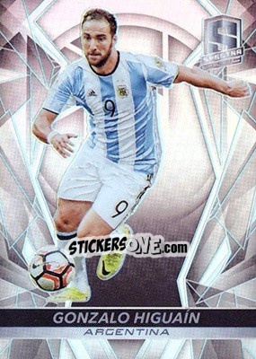 Cromo Gonzalo Higuain - Spectra Soccer 2016 - Panini