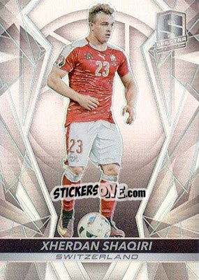 Sticker Xherdan Shaqiri - Spectra Soccer 2016 n. 99 - Panini