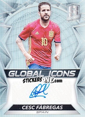 Sticker Cesc Fabregas - Spectra Soccer 2016 n. GI-CF - Panini