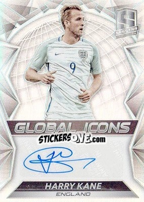 Sticker Harry Kane - Spectra Soccer 2016 n. GI-HK - Panini