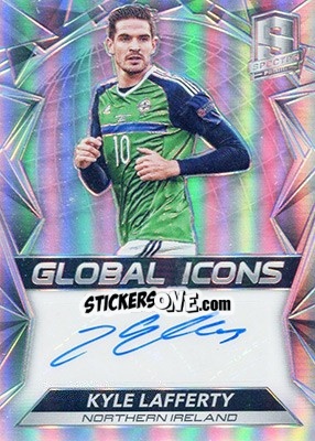 Cromo Kyle Lafferty - Spectra Soccer 2016 - Panini